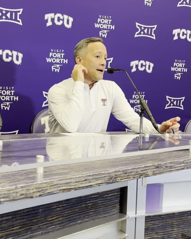 WATCH! Texas Tech Head Coach Grant McCasland Talks Loss At TCU